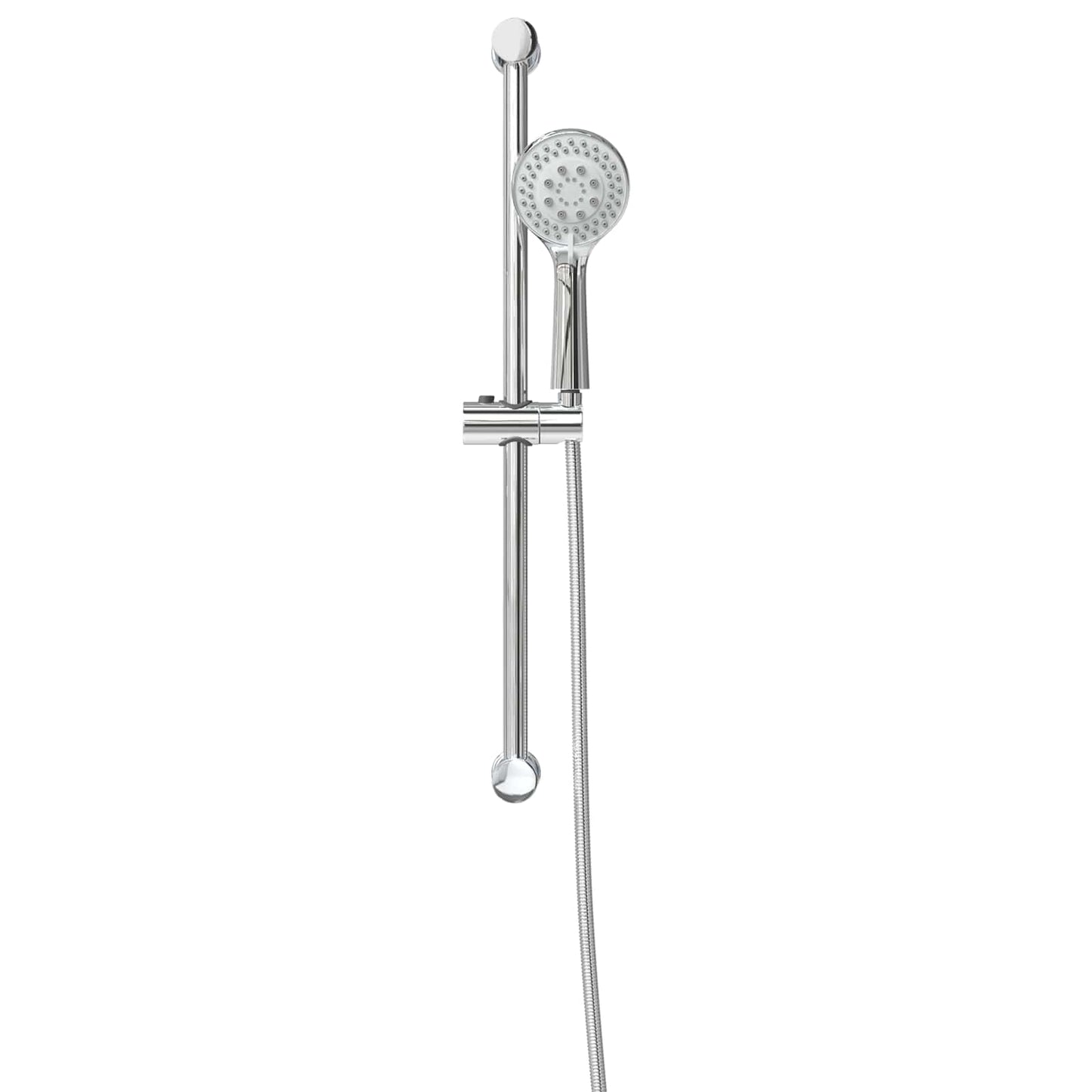 Duschsystem-Set Chrom 70 cm Edelstahl