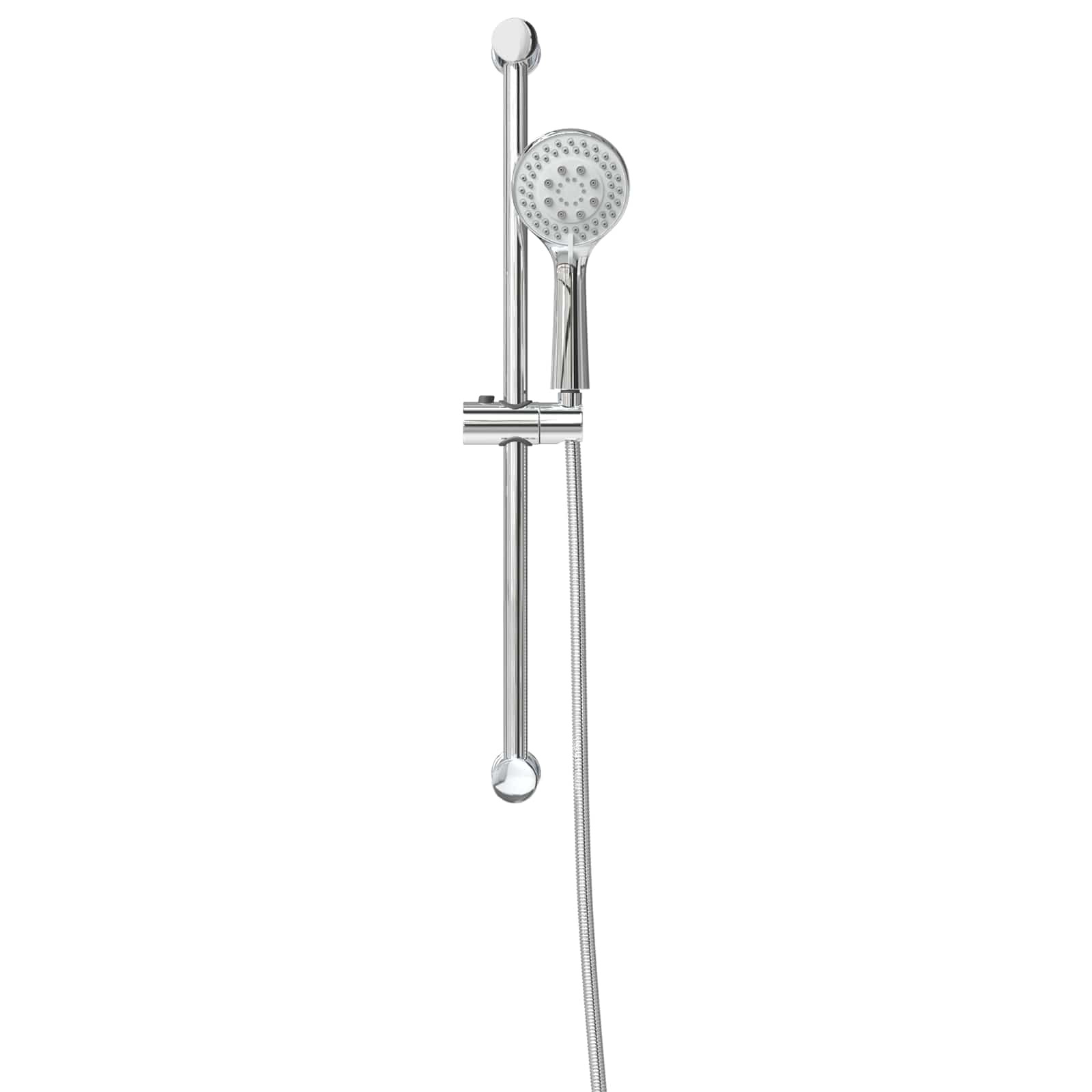 Duschsystem-Set Chrom 70 cm Edelstahl