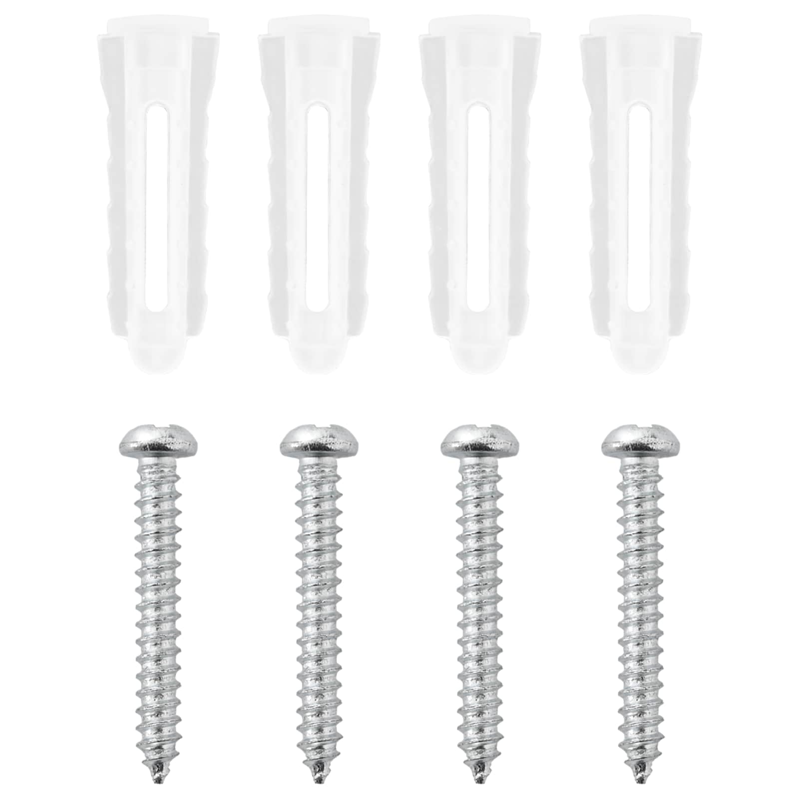 Duschsystem-Set Chrom 70 cm Edelstahl