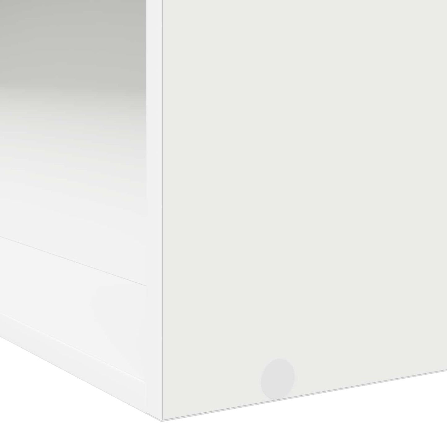 Bettgestell mit Stauraum Weiß 80 x 200 cm Holzwerkstoff