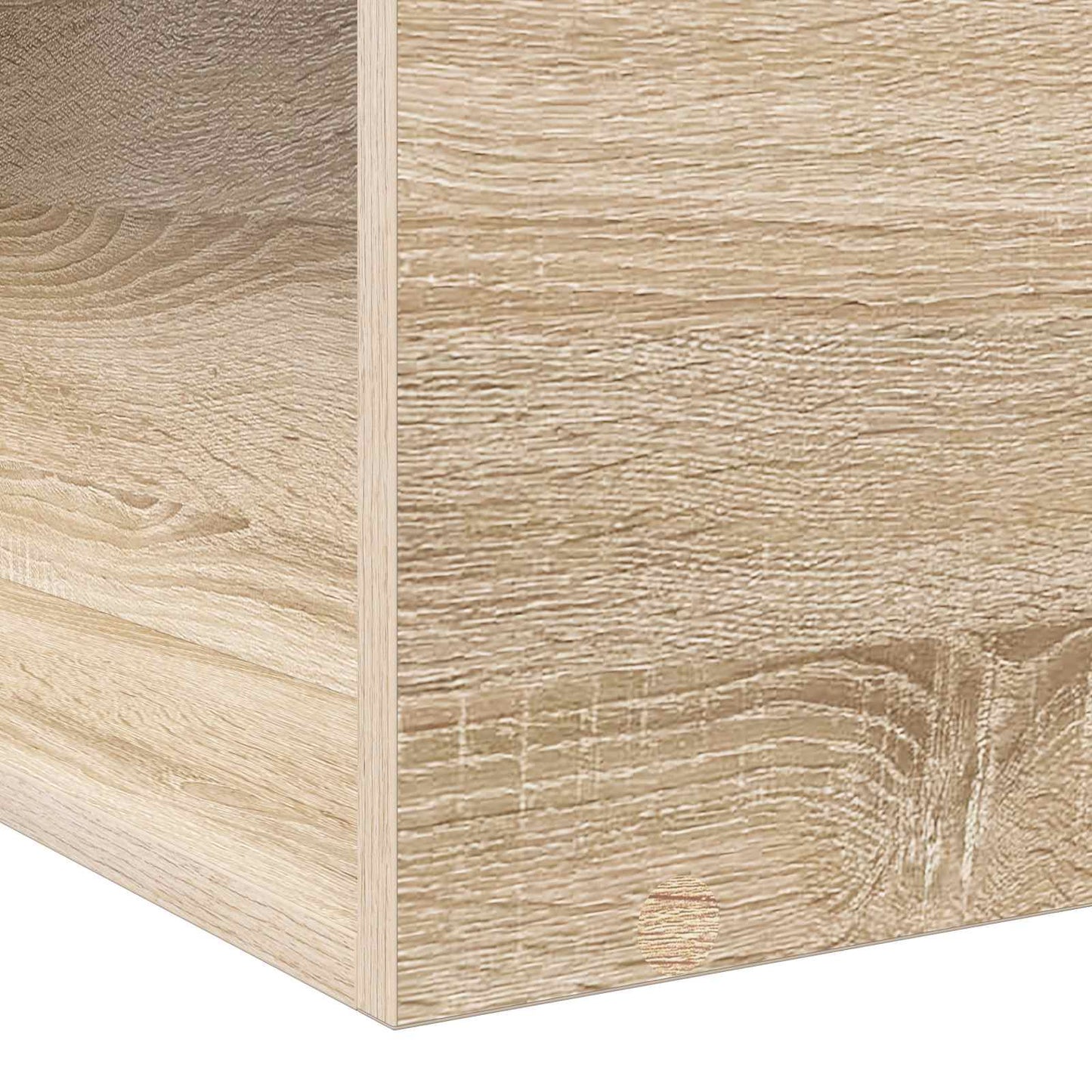 Bettgestell mit Stauraum Sonoma-Eiche 80 x 200 cm Holzwerkstoff