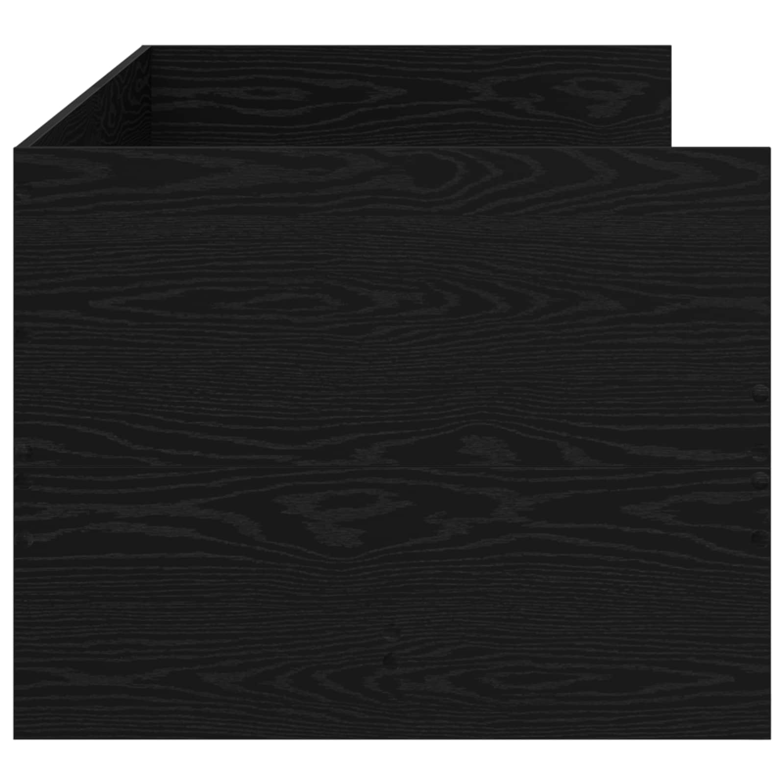Tagesbett mit Schubladen Schwarze Eiche Holzwerkstoff