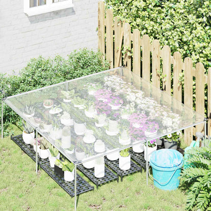 Pflanzenabdeckung 2 x 2 m PE Transparent