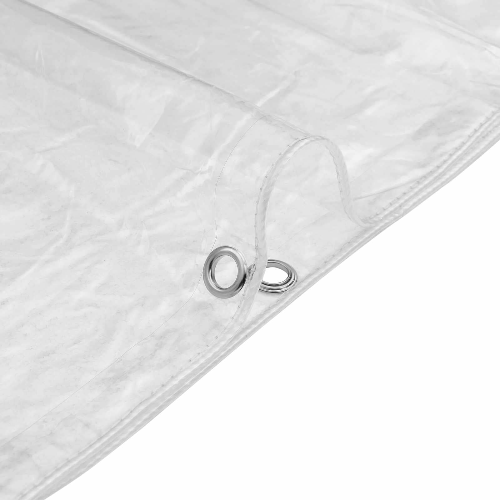Pflanzenabdeckung Transparent 6 x 6 m PVC