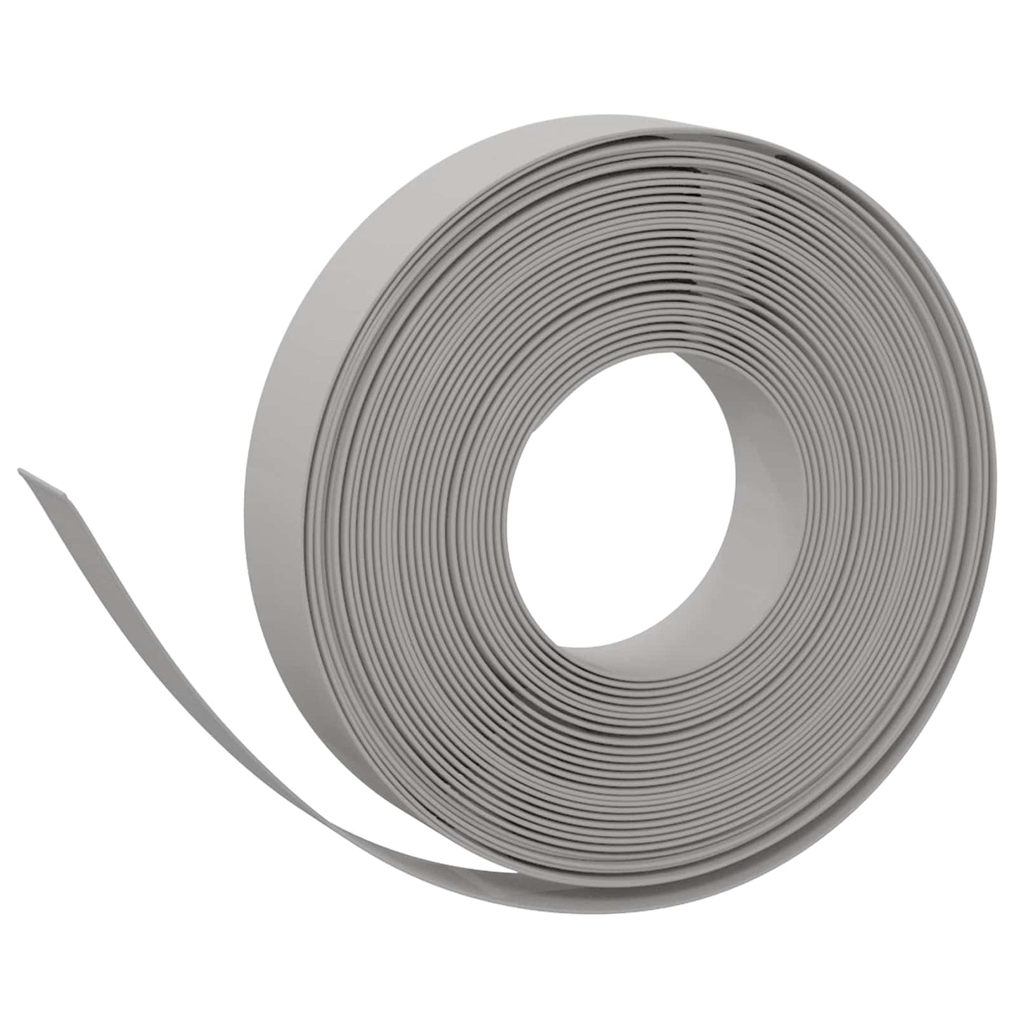 Gartenumrandung 25 m 10 cm PE Grau