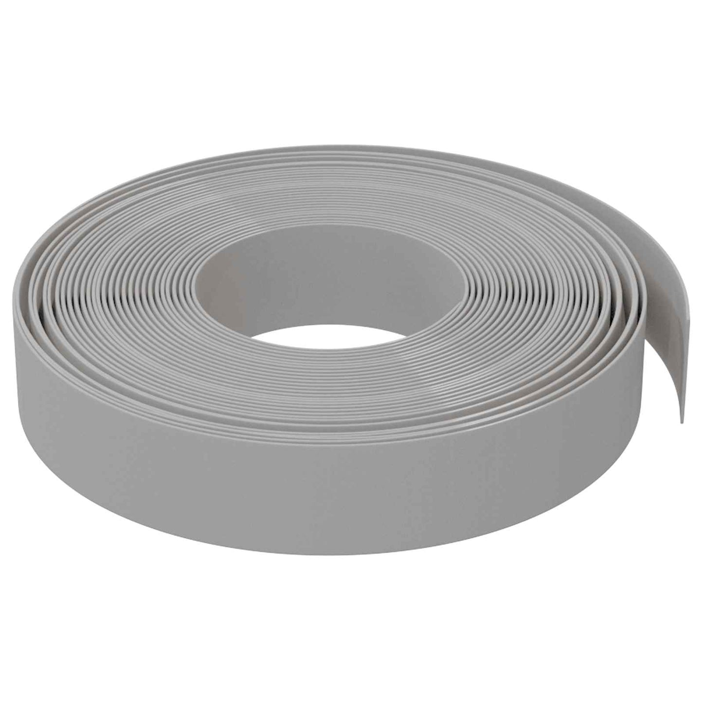 Gartenumrandung 25 m 10 cm PE Grau