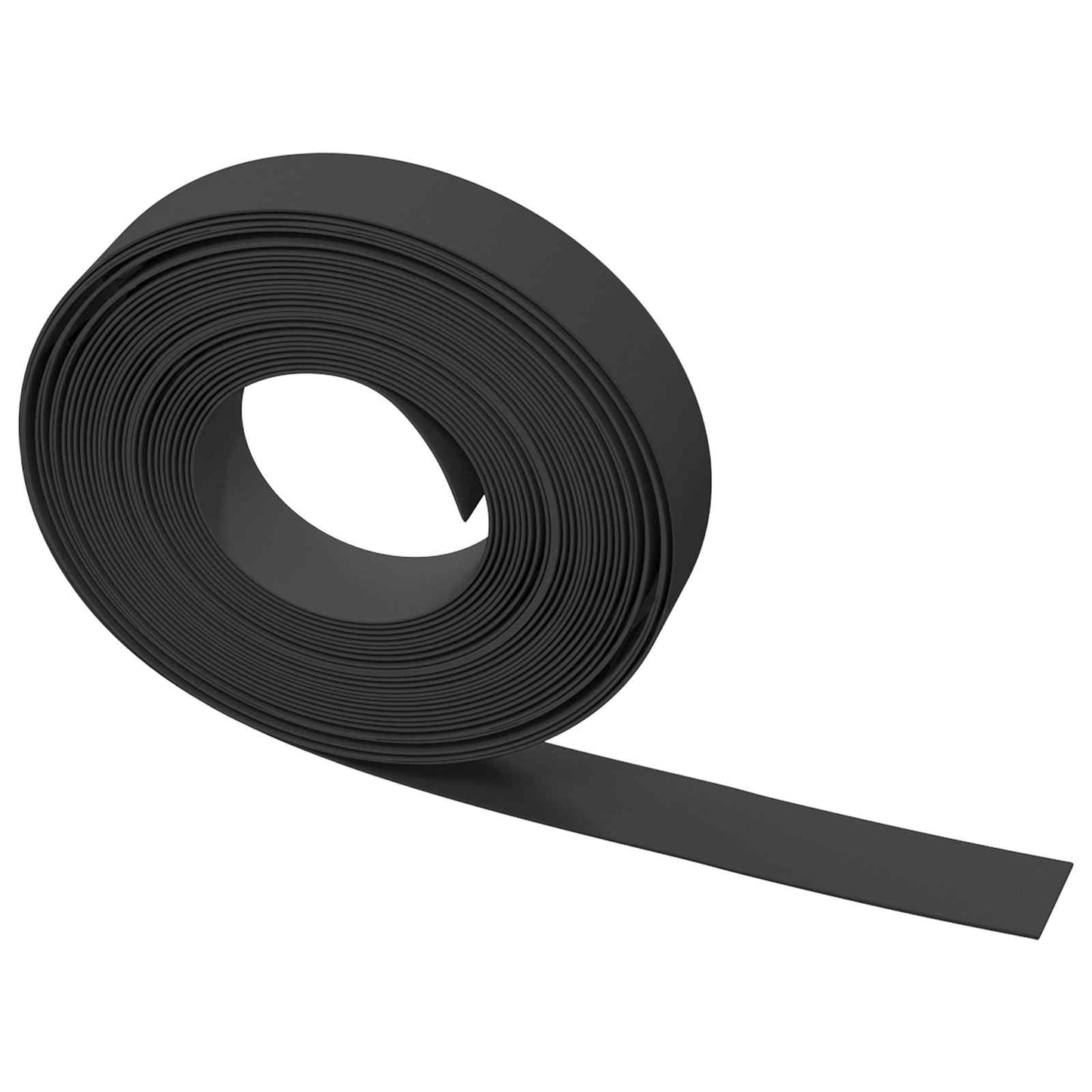 Gartenumrandung 25 m 10 cm PE Schwarz
