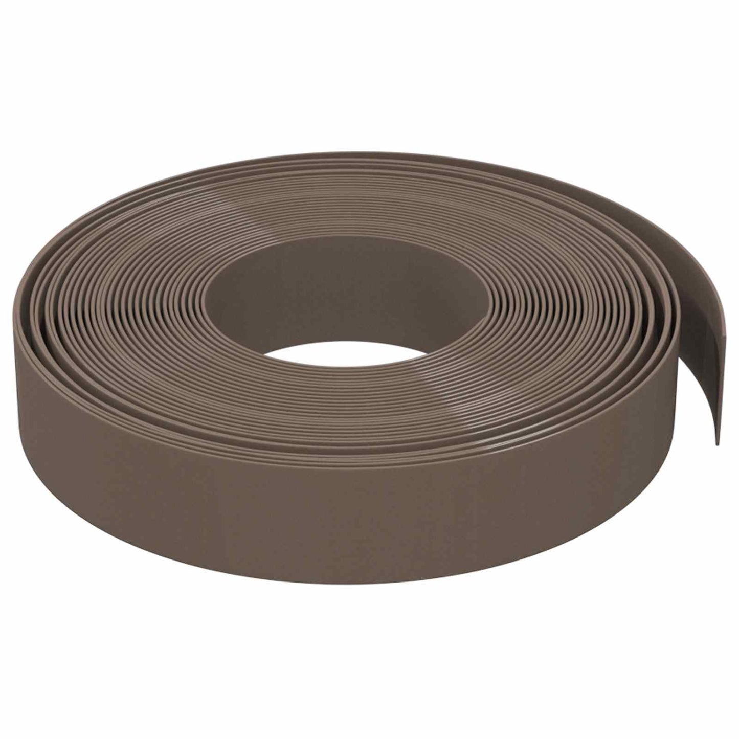 Gartenumrandung 25 m 10 cm PE Braun