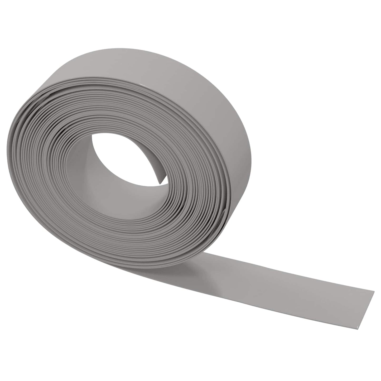 Gartenumrandung 25 m 15 cm PE Grau