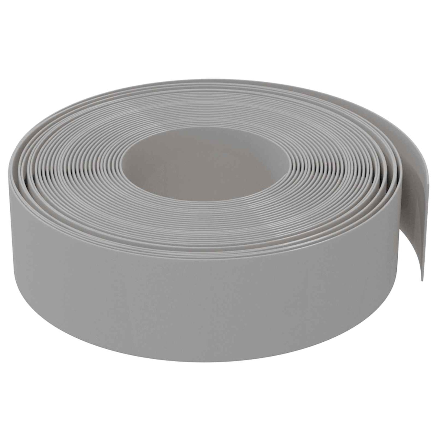 Gartenumrandung 25 m 15 cm PE Grau