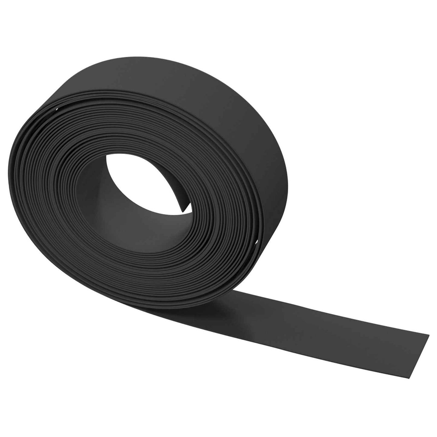 Gartenumrandung 25 m 15 cm PE Schwarz