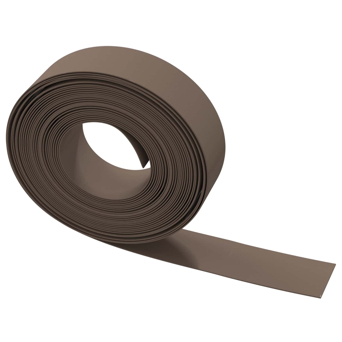 Gartenumrandung 25 m 15 cm PE Braun