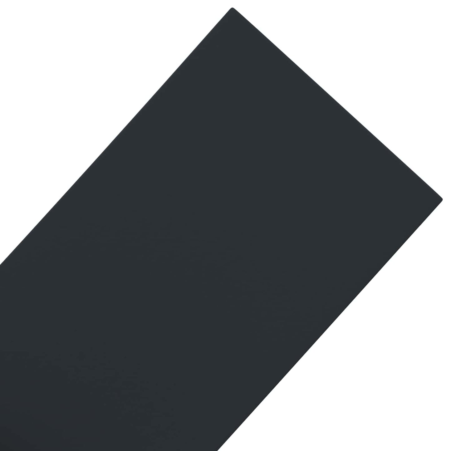 Gartenumrandung 25 m 20 cm PE Schwarz