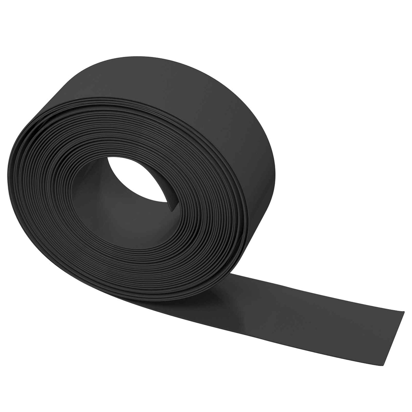 Gartenumrandung 25 m 20 cm PE Schwarz