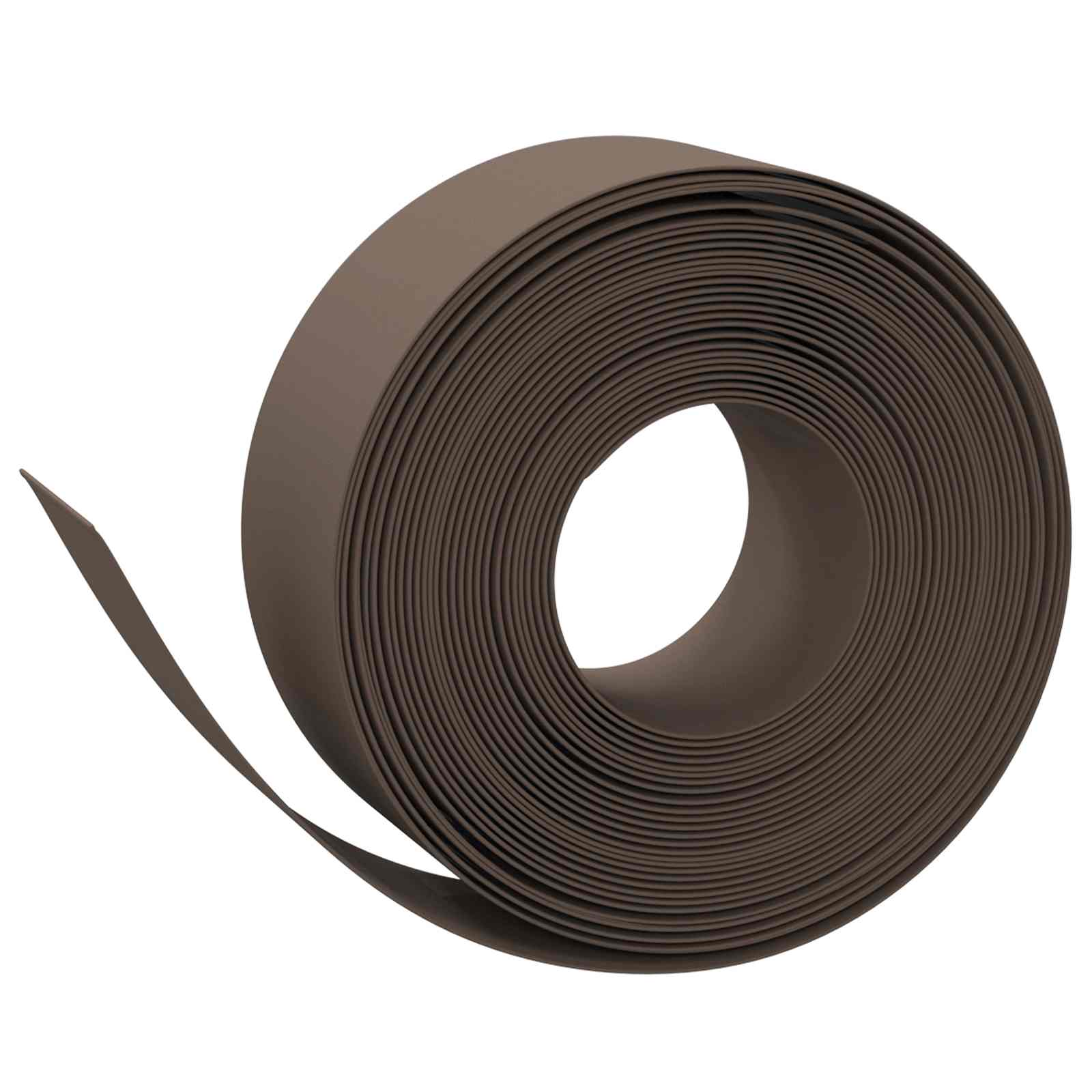 Gartenumrandung 25 m 20 cm PE Braun