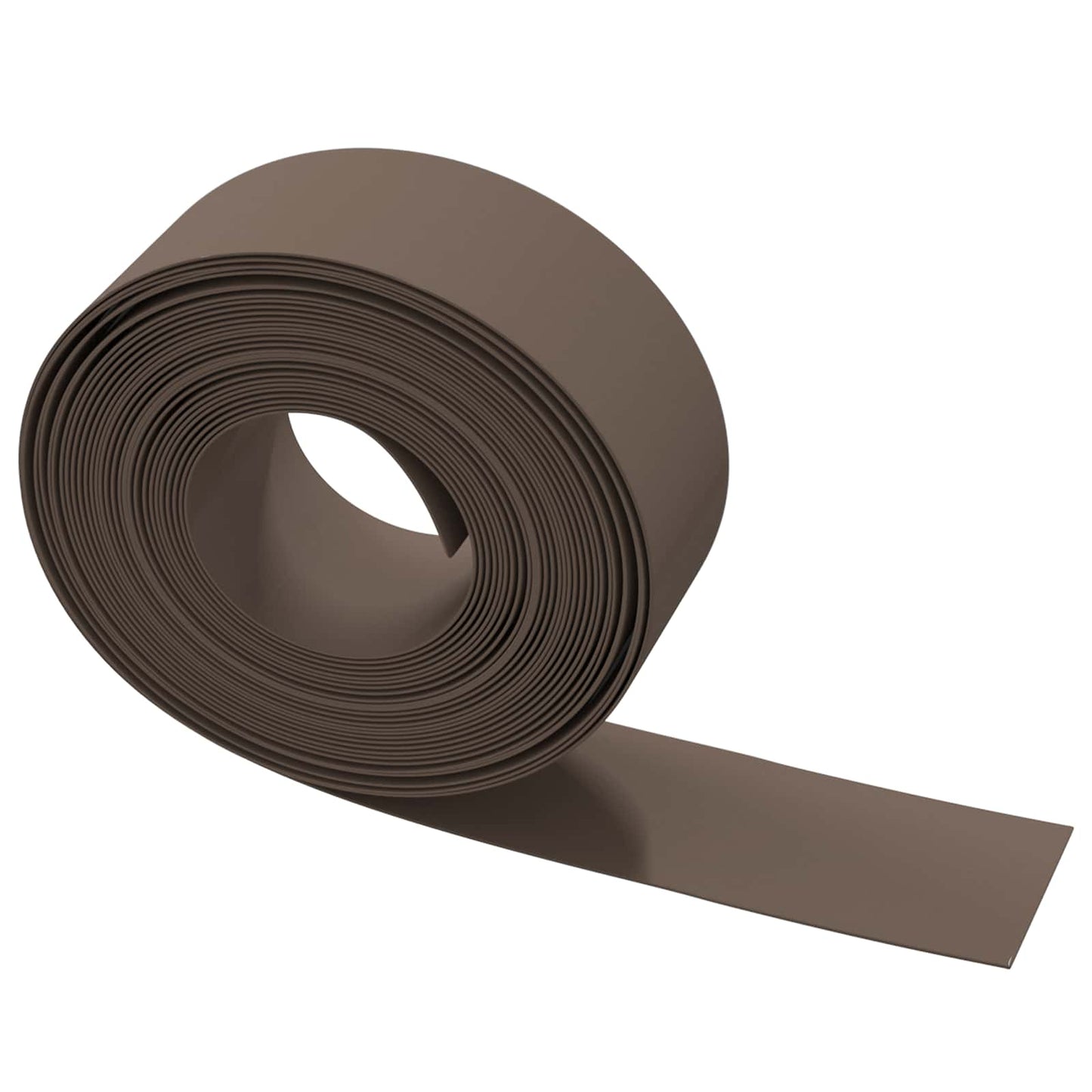 Gartenumrandung 25 m 20 cm PE Braun