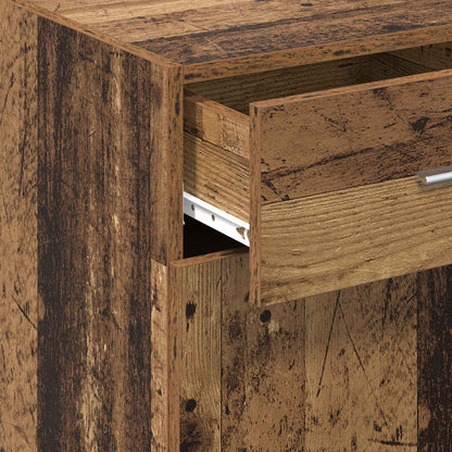 Aufbewahrungsschrank Altholz 40 x 42,5 x 93 cm Holzwerkstoff