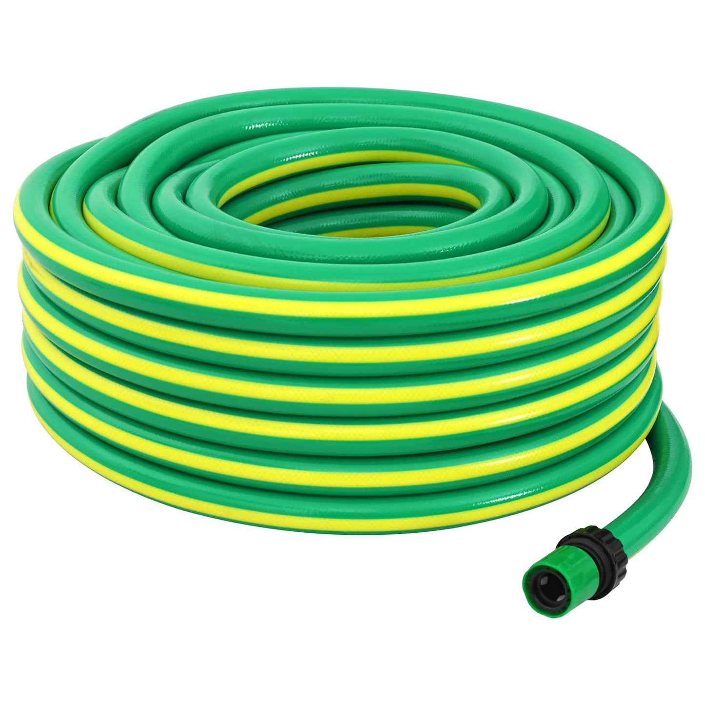Gartenschlauch 5-lagig Grün und Gelb 12 mm PVC