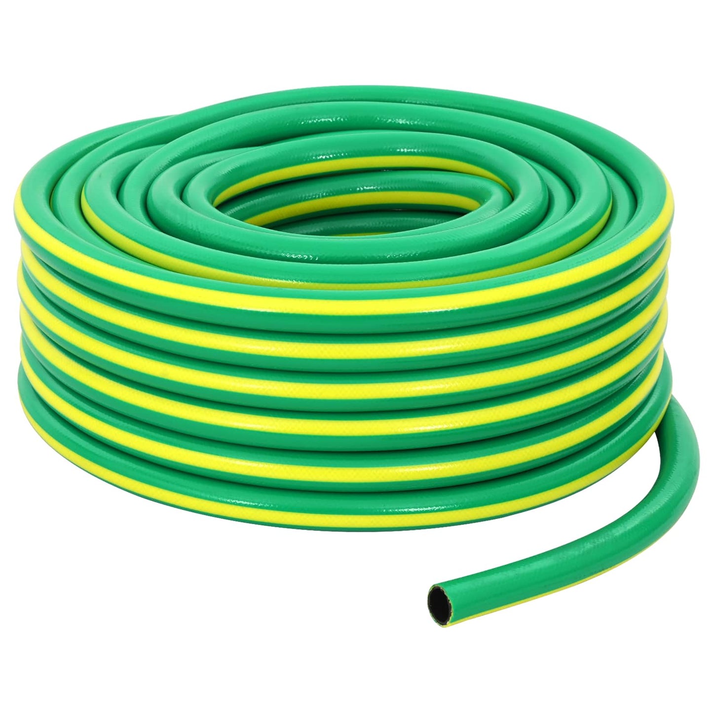 Gartenschlauch 5-lagig Grün und Gelb 12 mm PVC