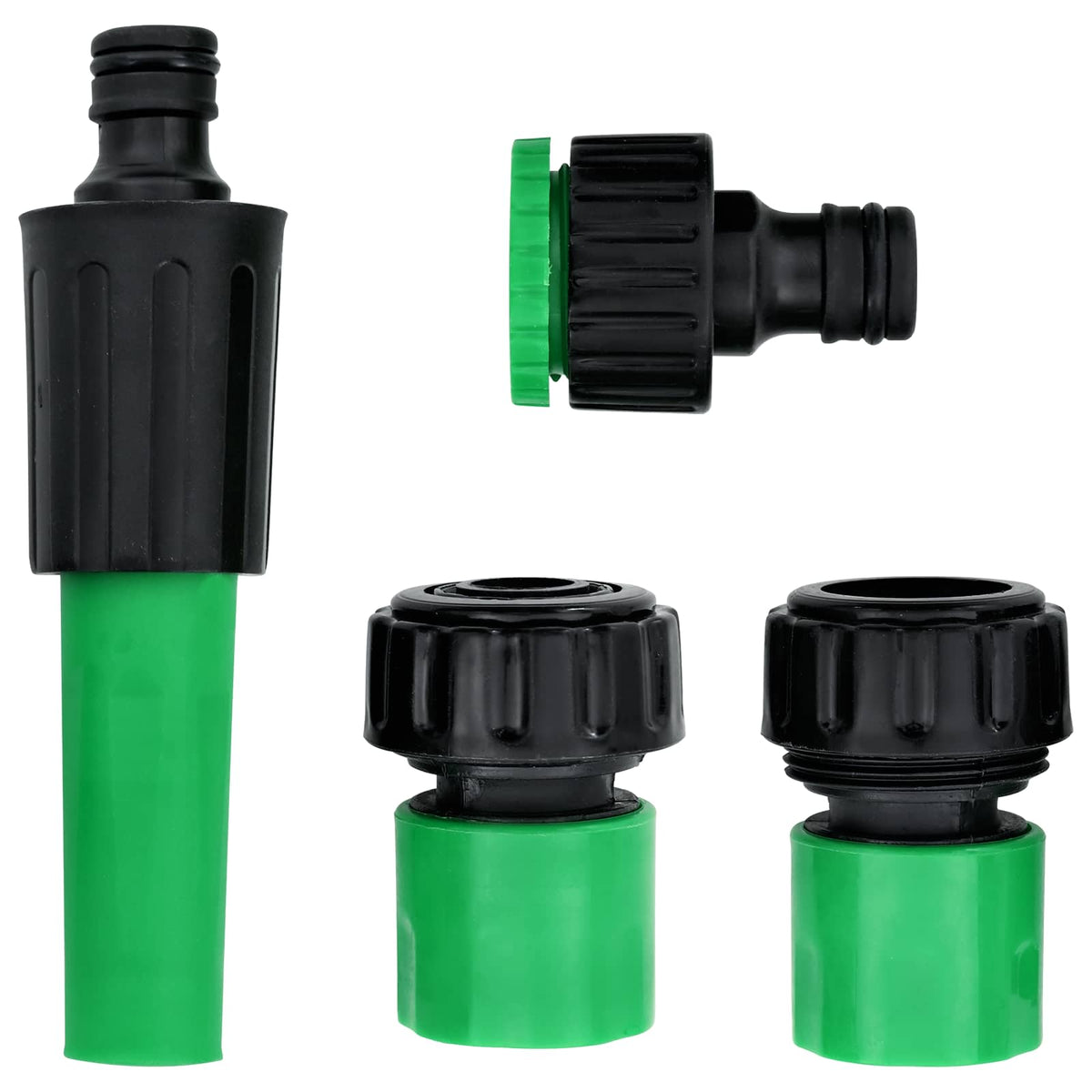 Gartenschlauch 5-lagig Grün und Gelb 1/2'' 50 m PVC