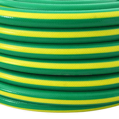 Gartenschlauch 5-lagig Grün und Gelb 1/2'' 50 m PVC