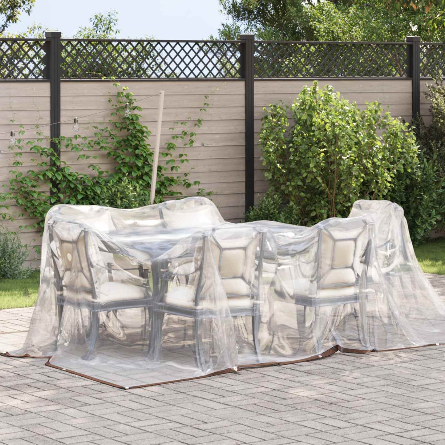 Planen Transparent 5 x 3,5 m PE