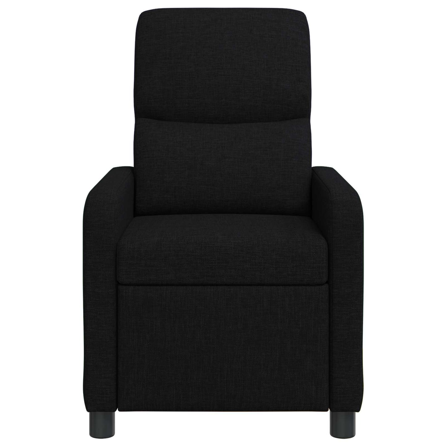 Liegesessel Schwarz Stoff