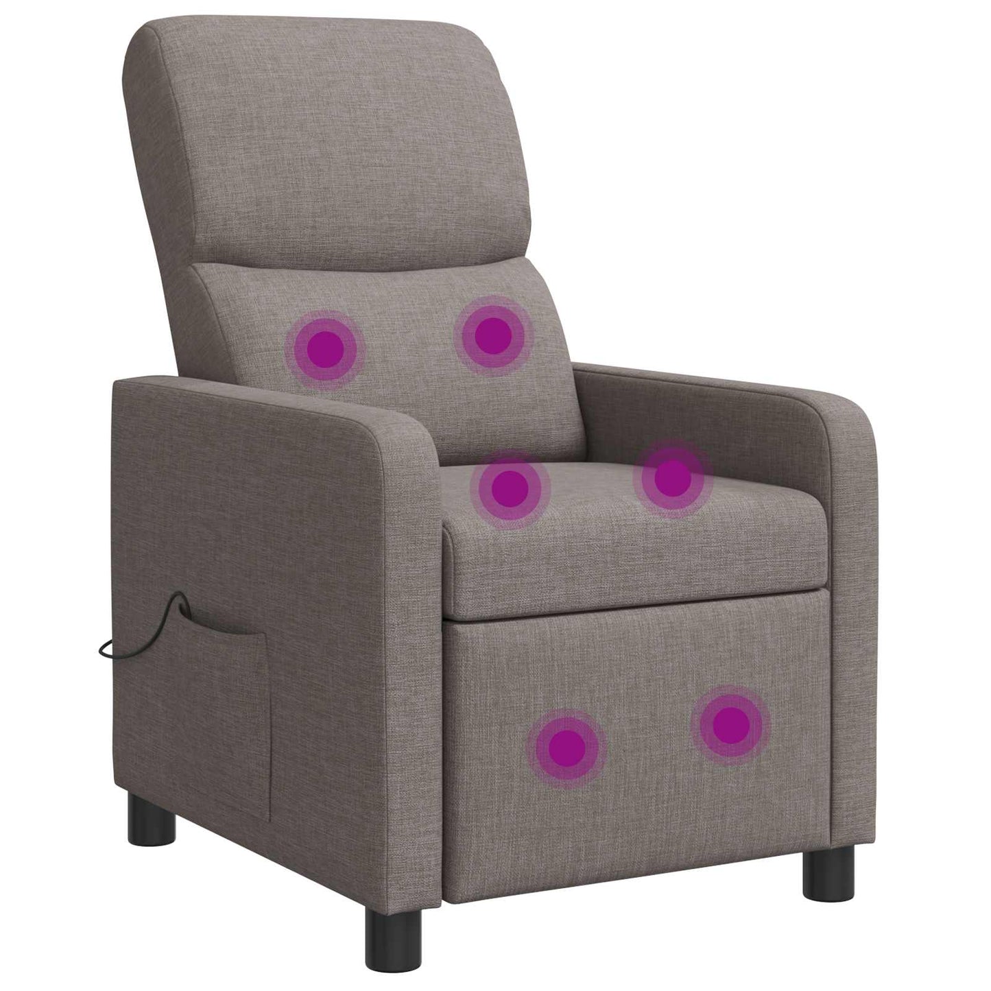 Massage Relaxsessel Taupe