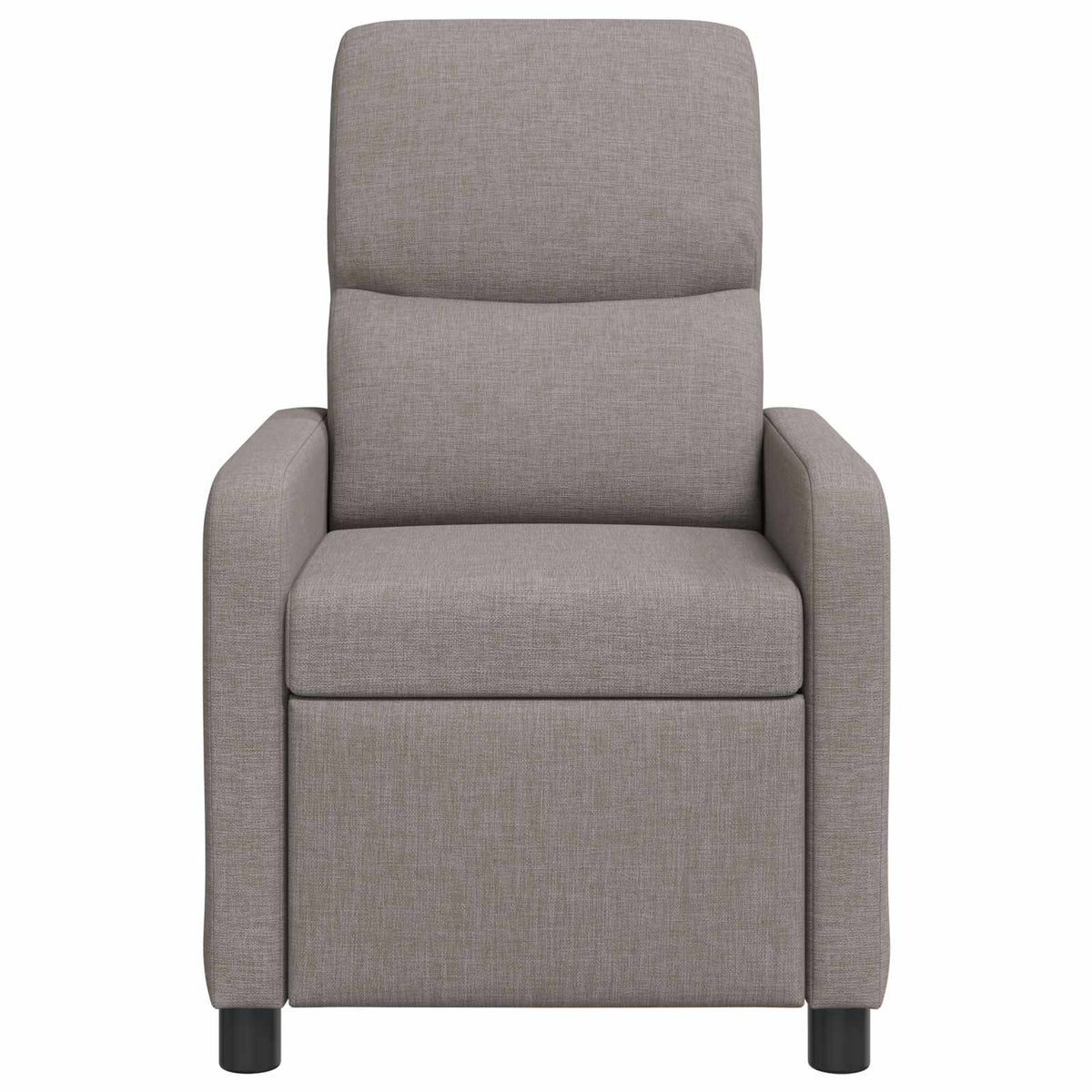 Massage Relaxsessel Taupe Polyester