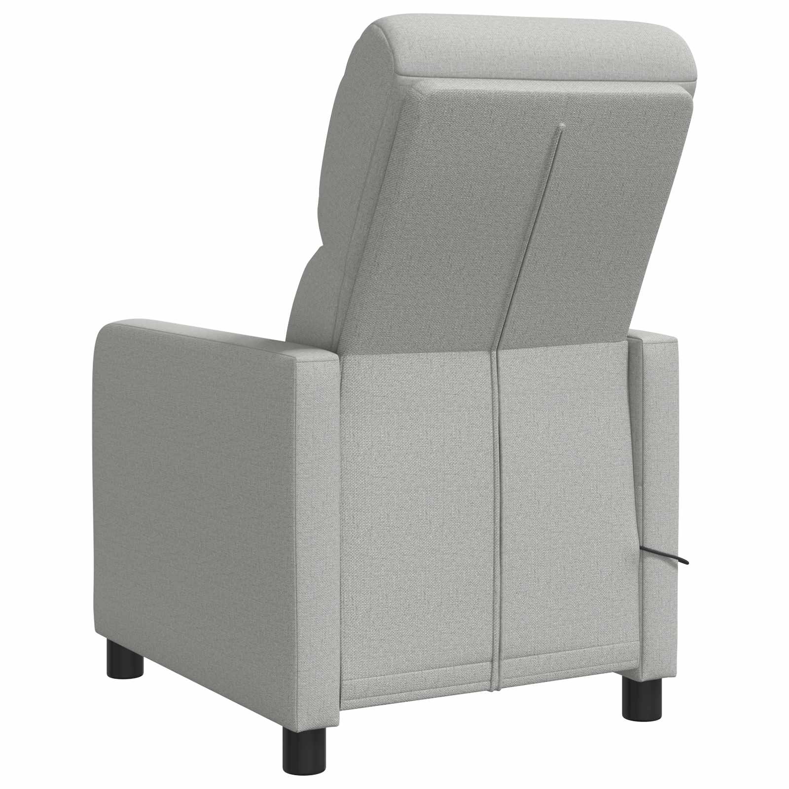 Massage Relaxsessel Wolkengrau Stoff