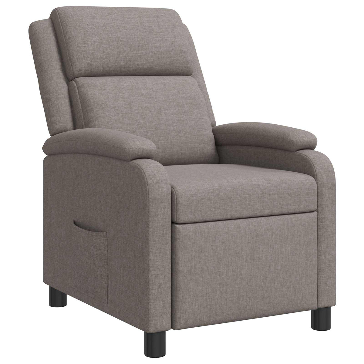 Liegesessel Taupe Stoff