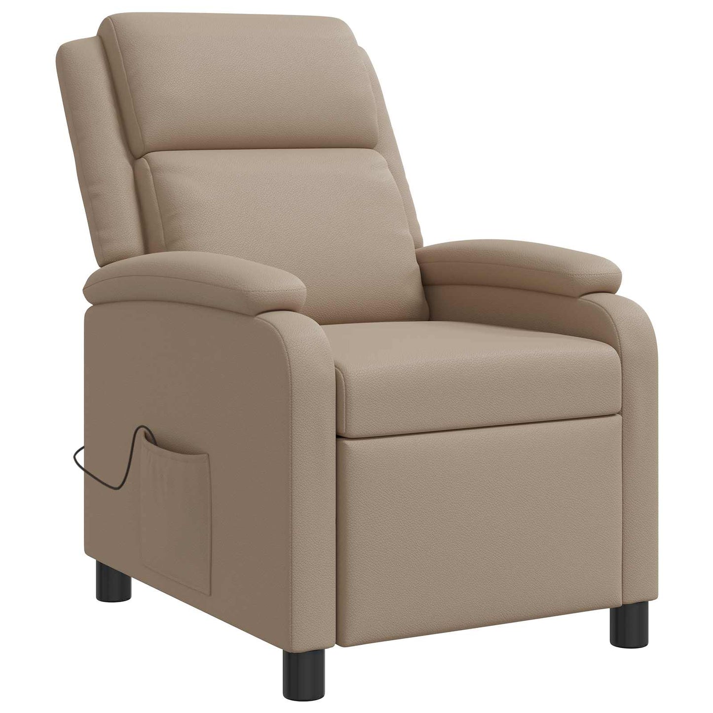 Massage Relaxsessel Cappuccino Kunstleder