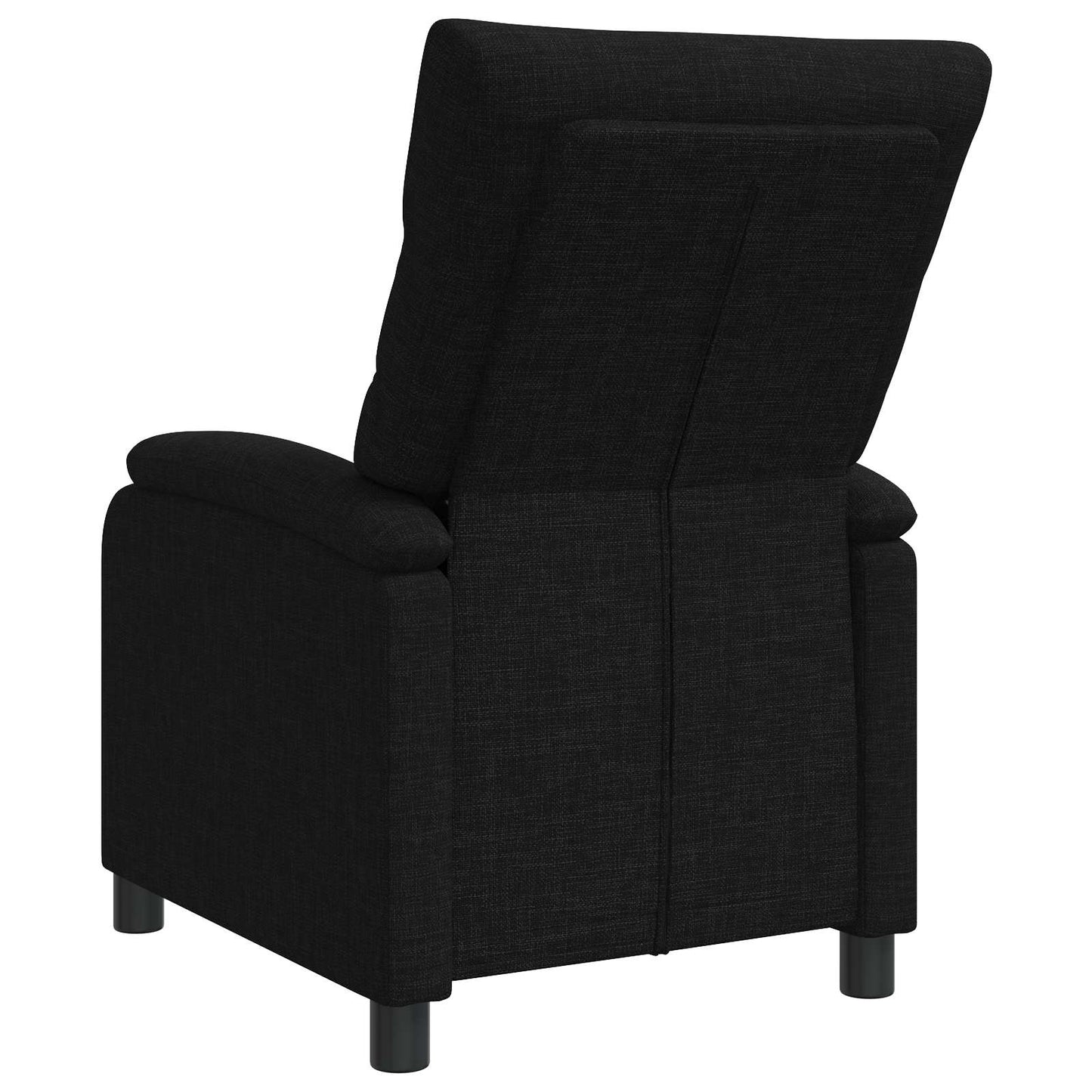 Liegesessel Schwarz Stoff