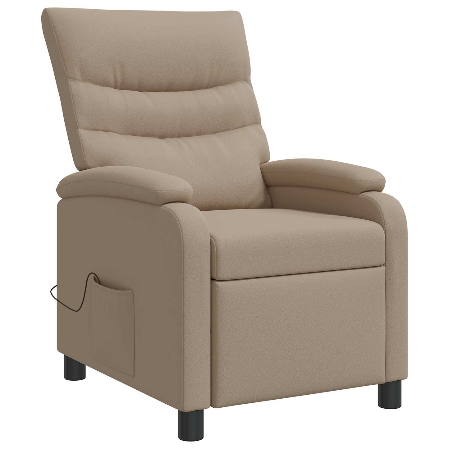 Massage Relaxsessel Cappuccino Kunstleder