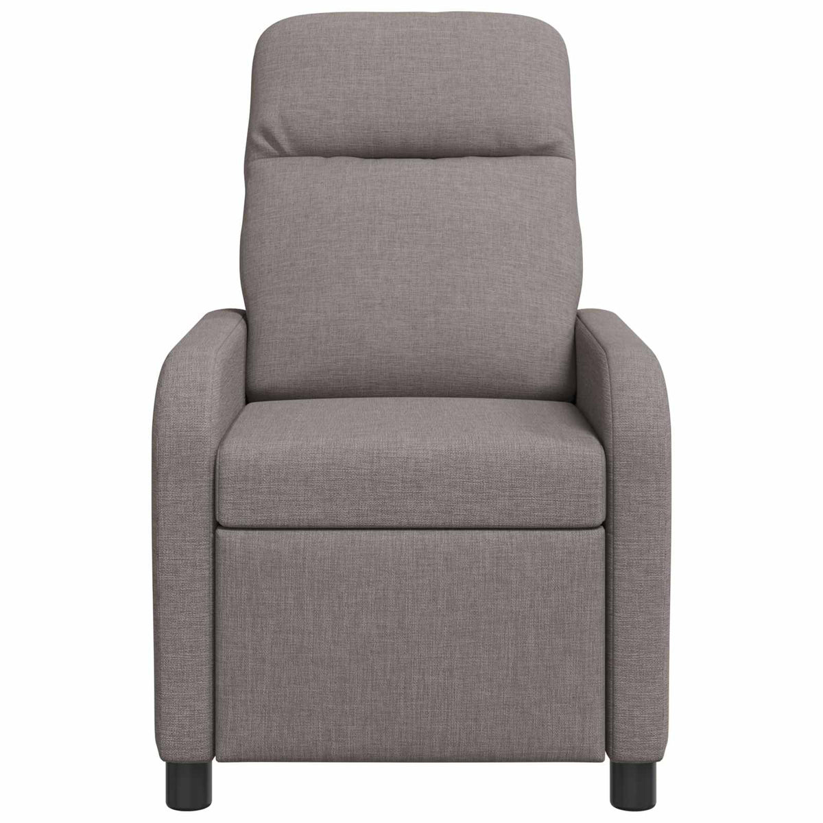 Liegesessel Taupe Stoff