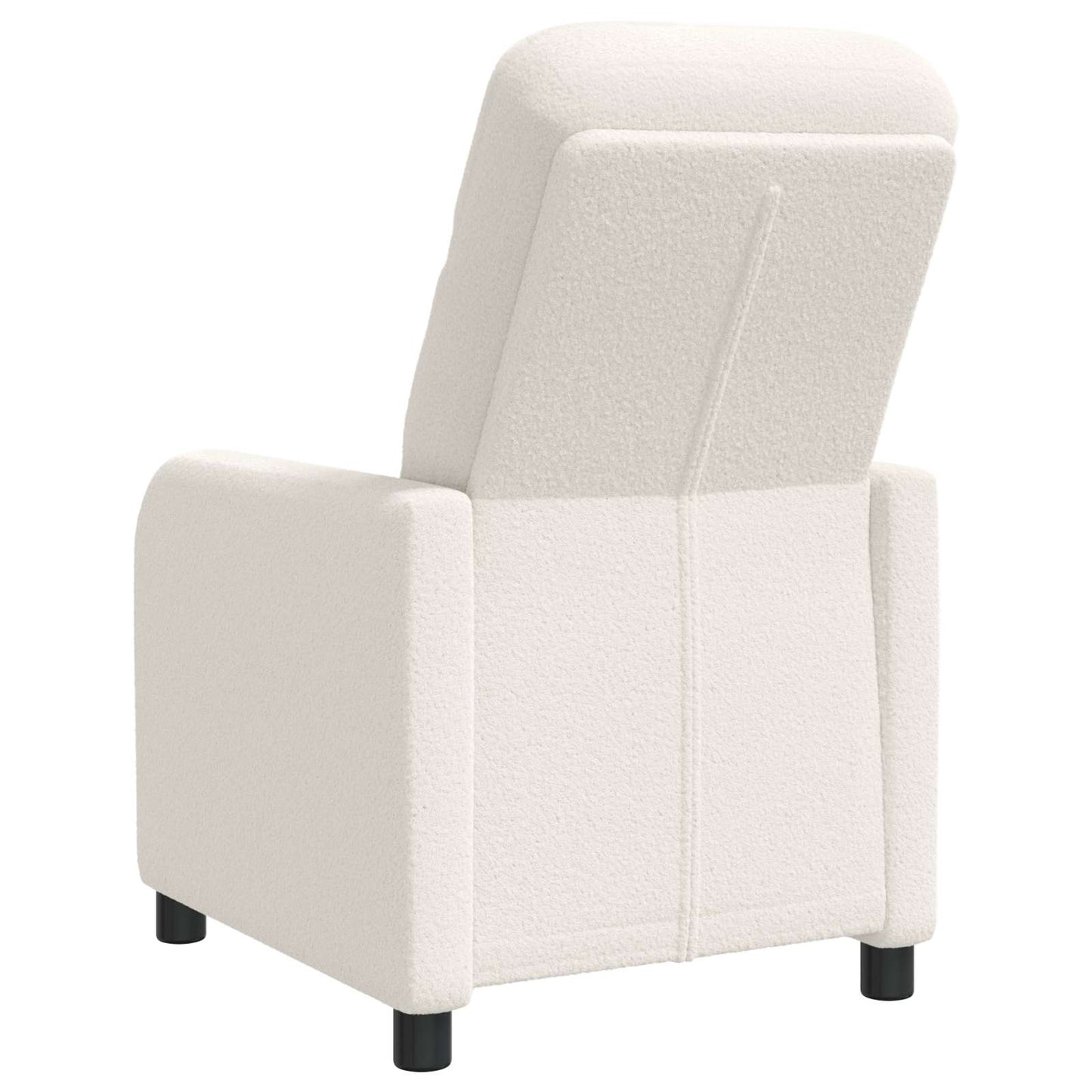 Liegesessel Creme Bouclé