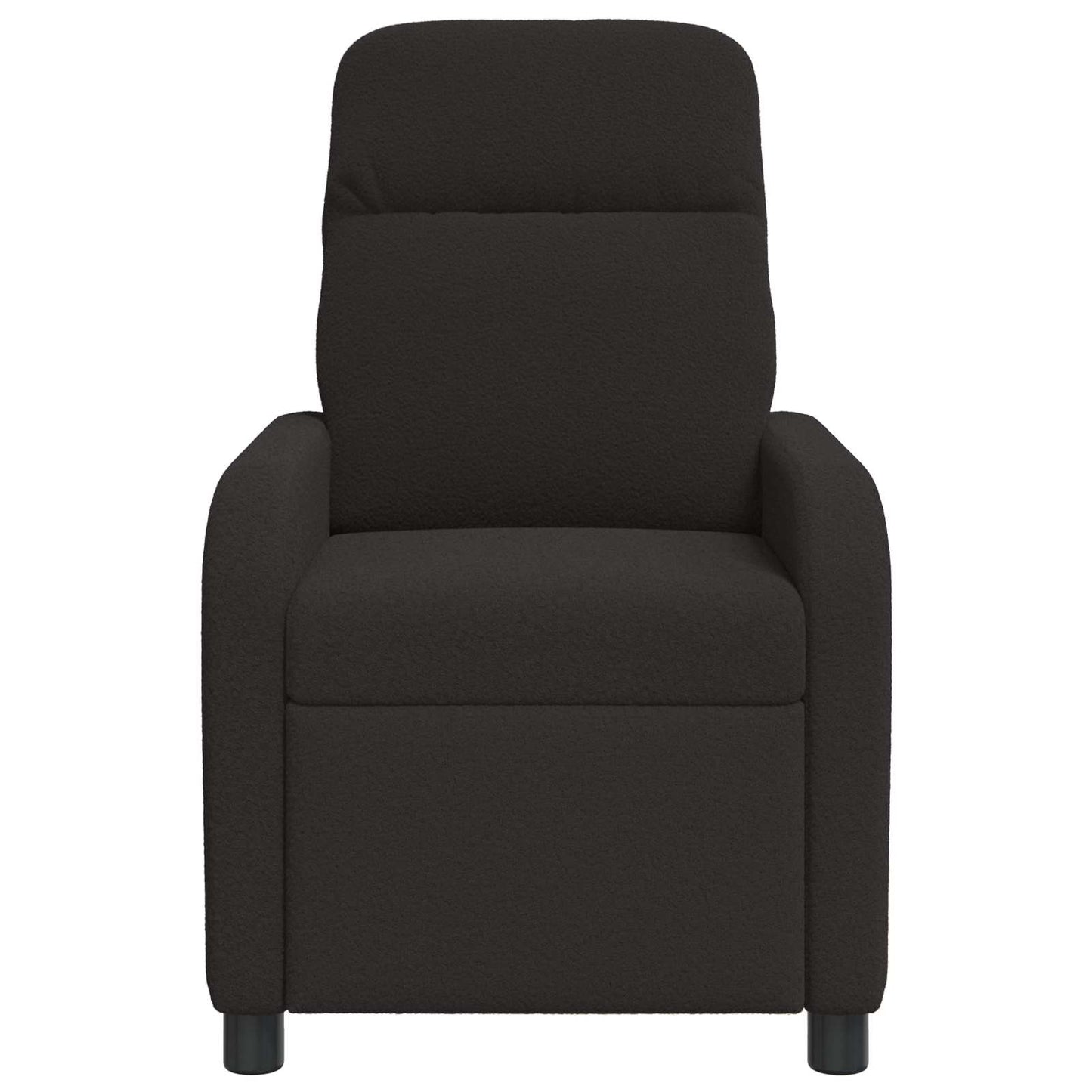 Liegesessel Schwarz Bouclé