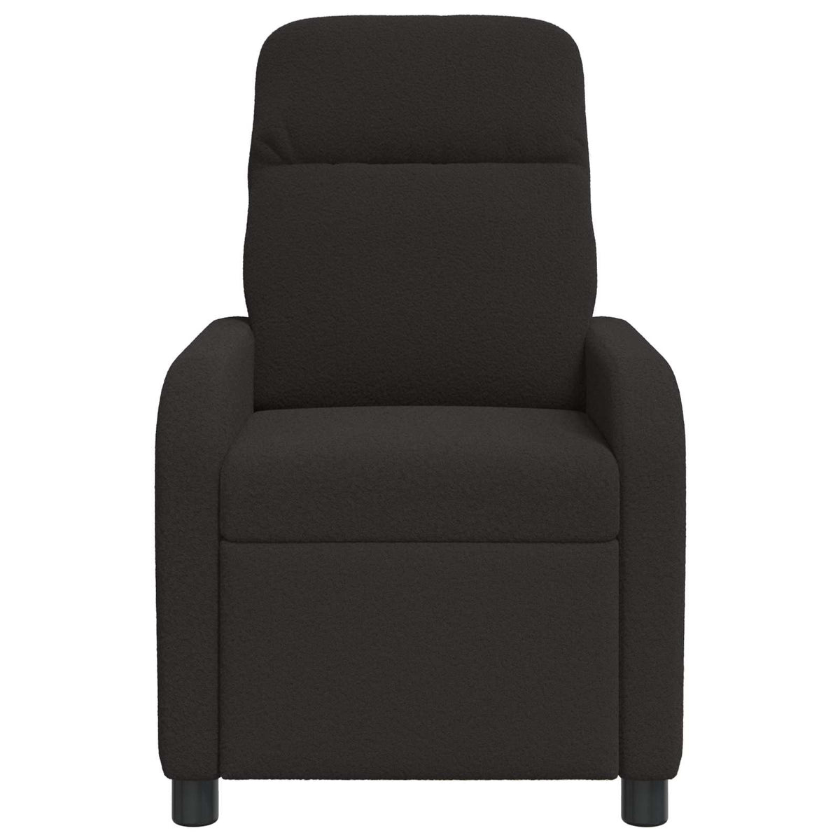 Liegesessel Schwarz Bouclé