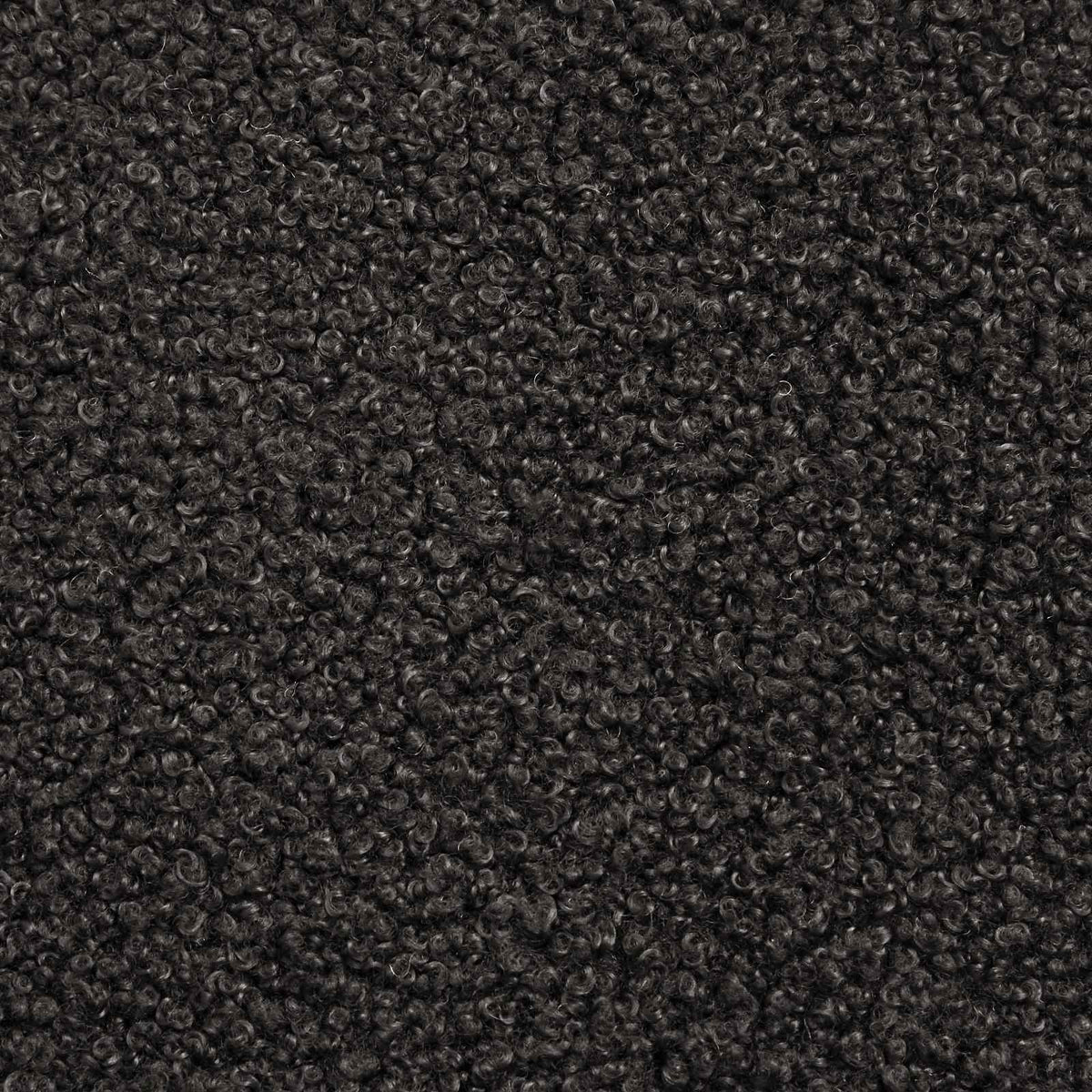 Liegesessel Schwarz Bouclé