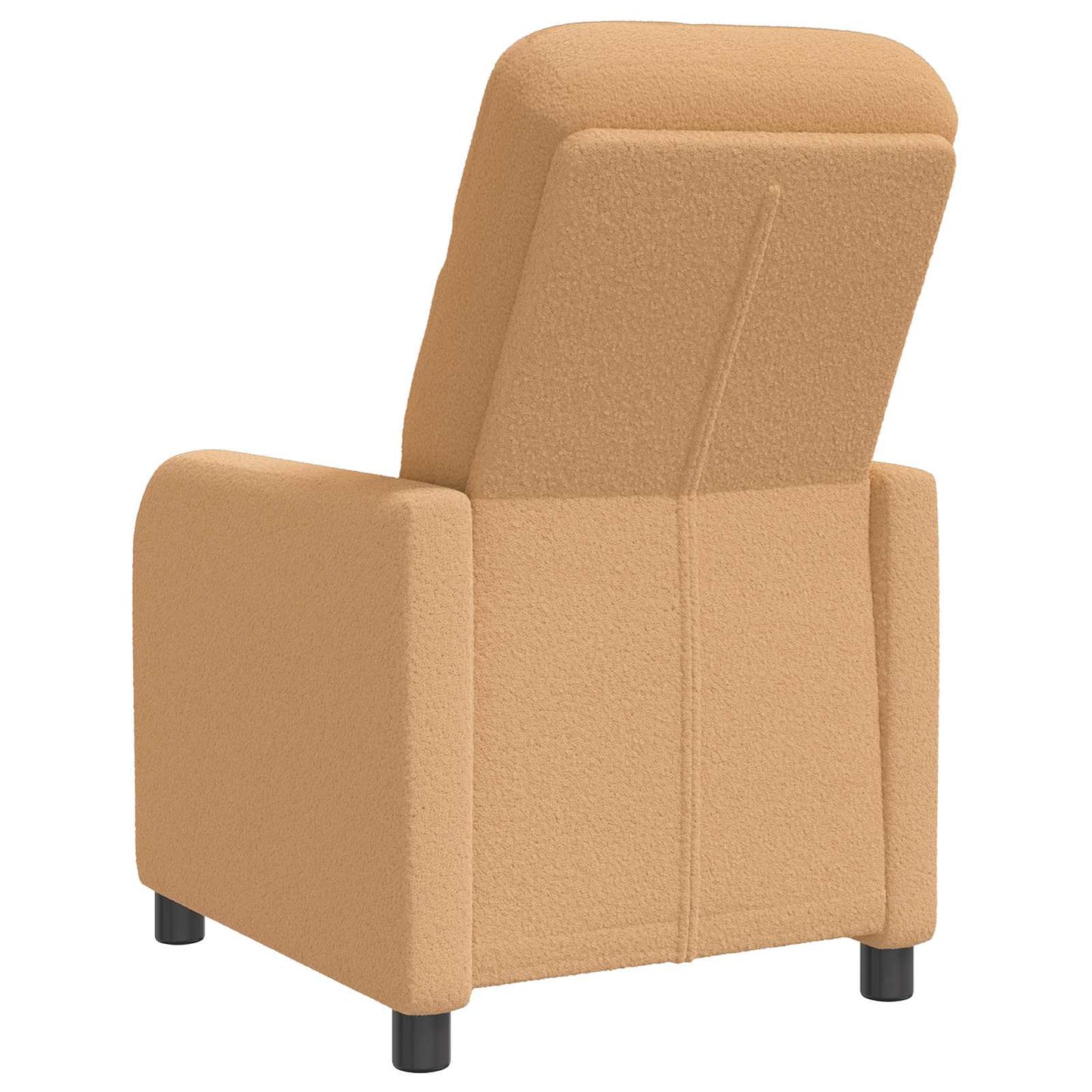 Liegesessel Beige Bouclé