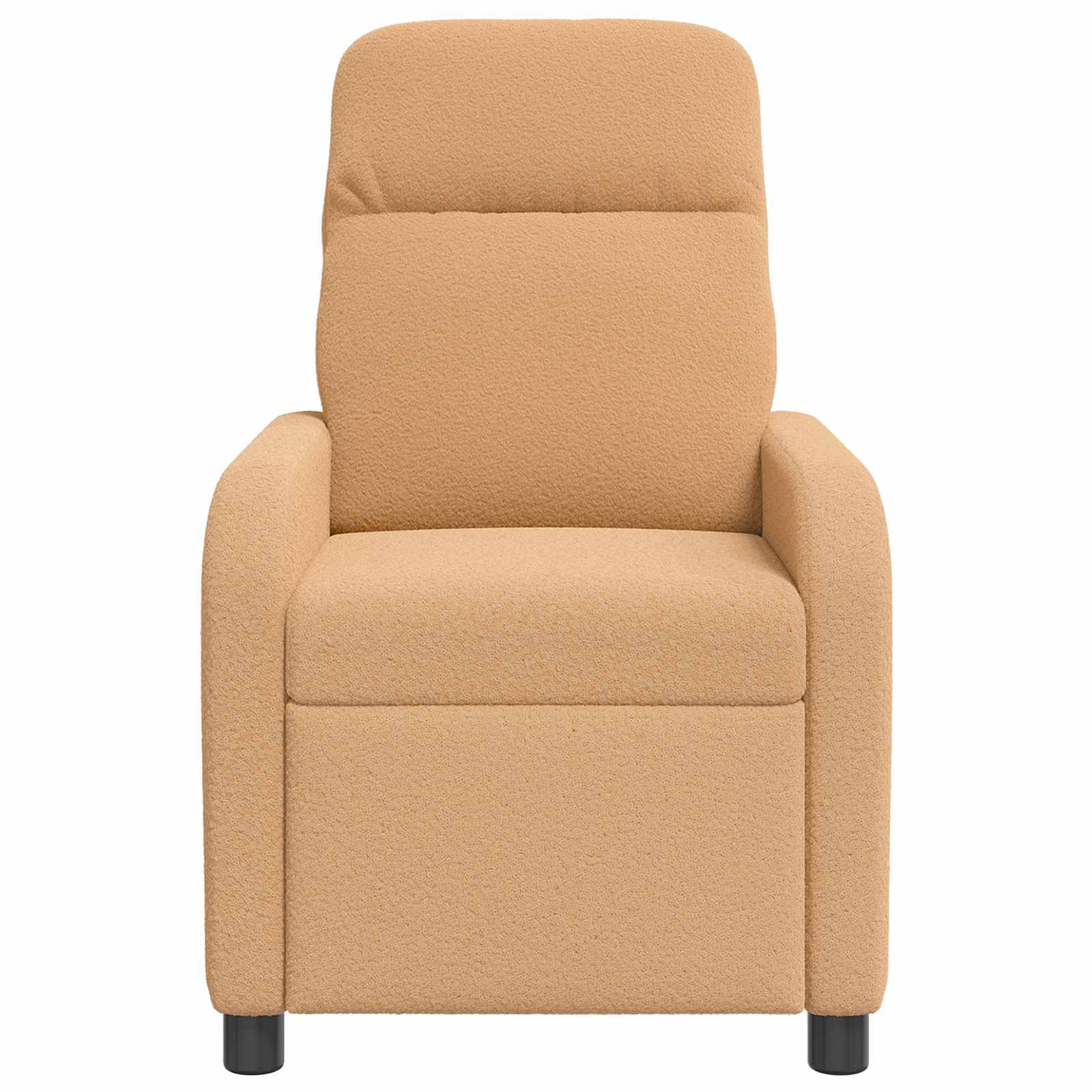 Liegesessel Beige Bouclé