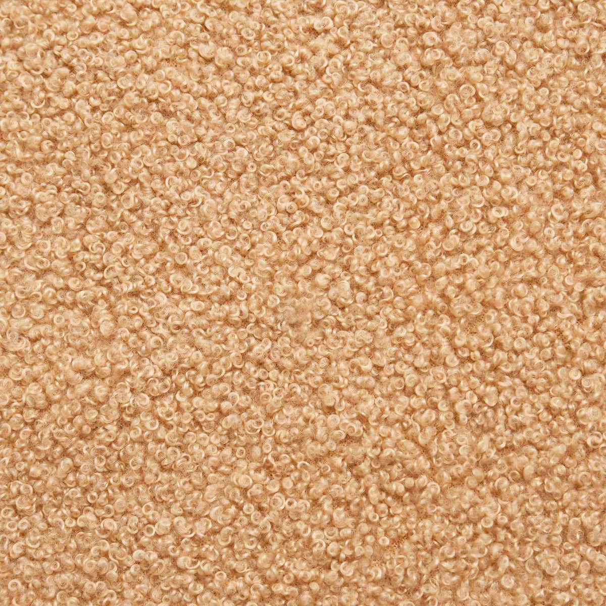 Liegesessel Beige Bouclé