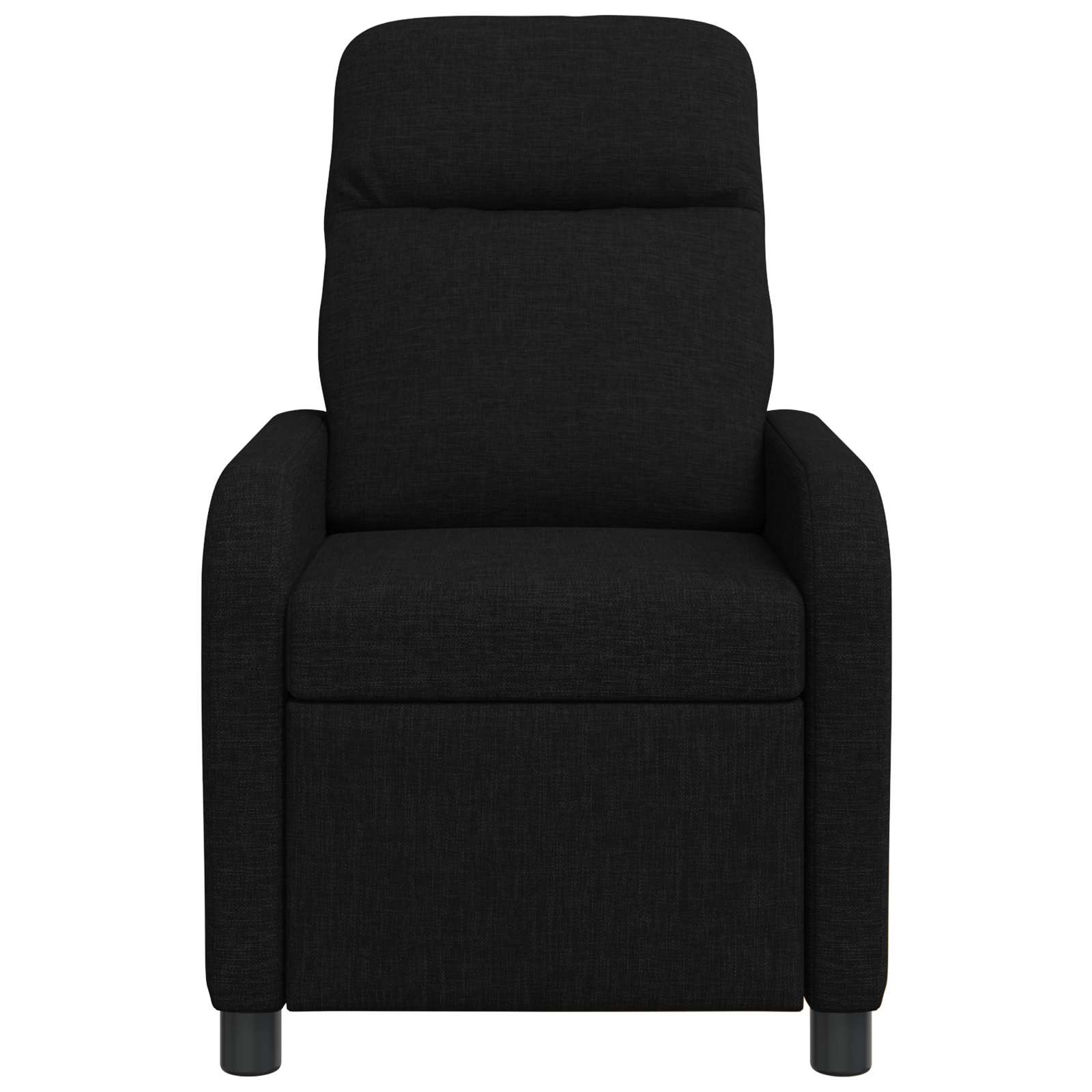 Massage Relaxsessel Schwarz Stoff