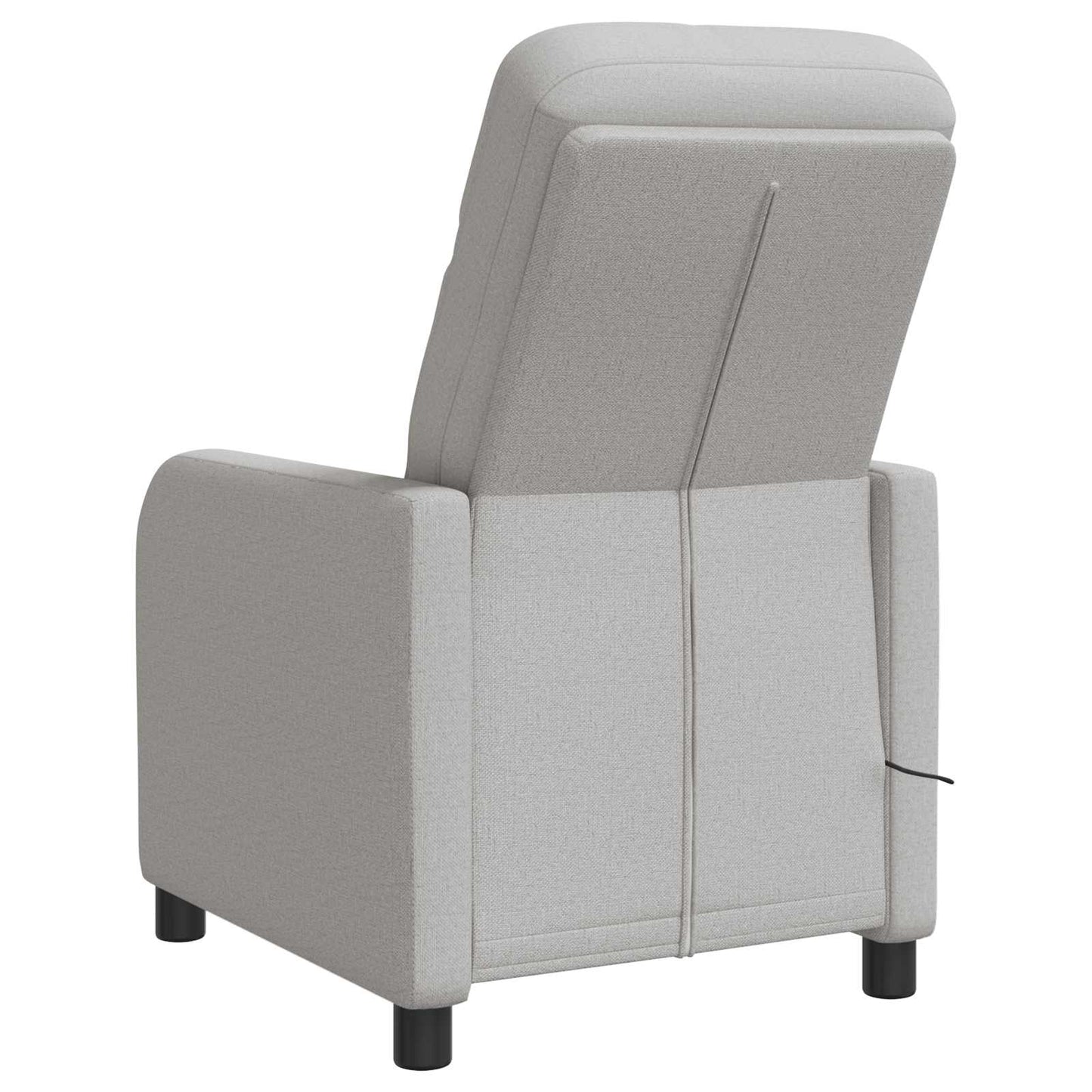 Massage Relaxsessel Wolkengrau Stoff