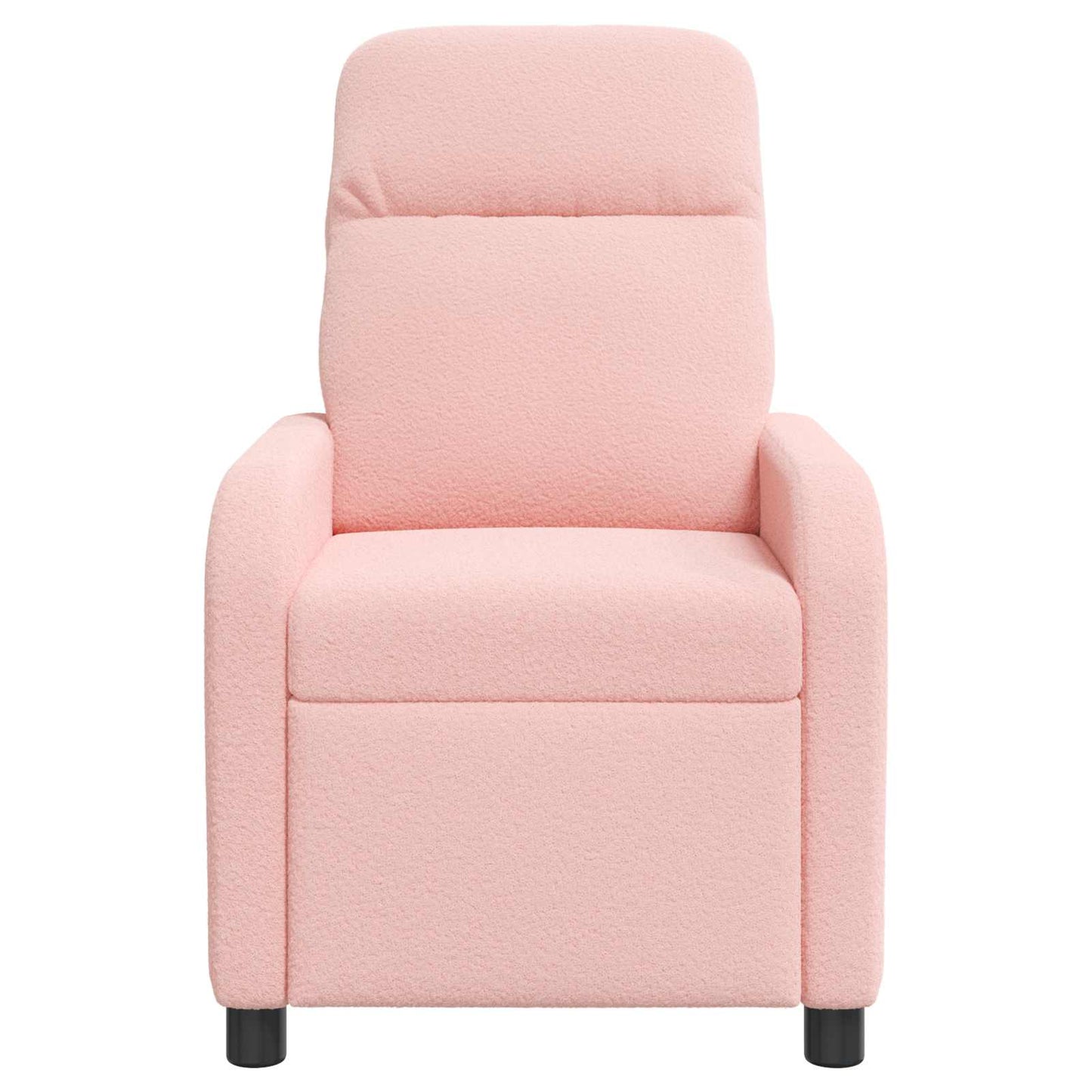 Massage Relaxsessel Rosa Bouclé