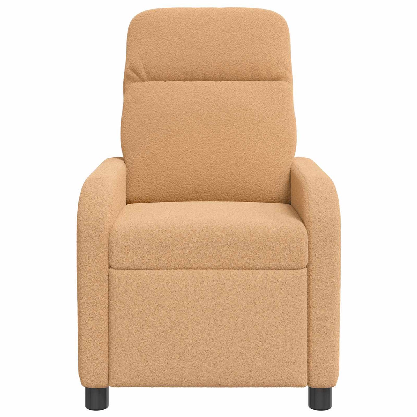 Massage Relaxsessel Beige Bouclé