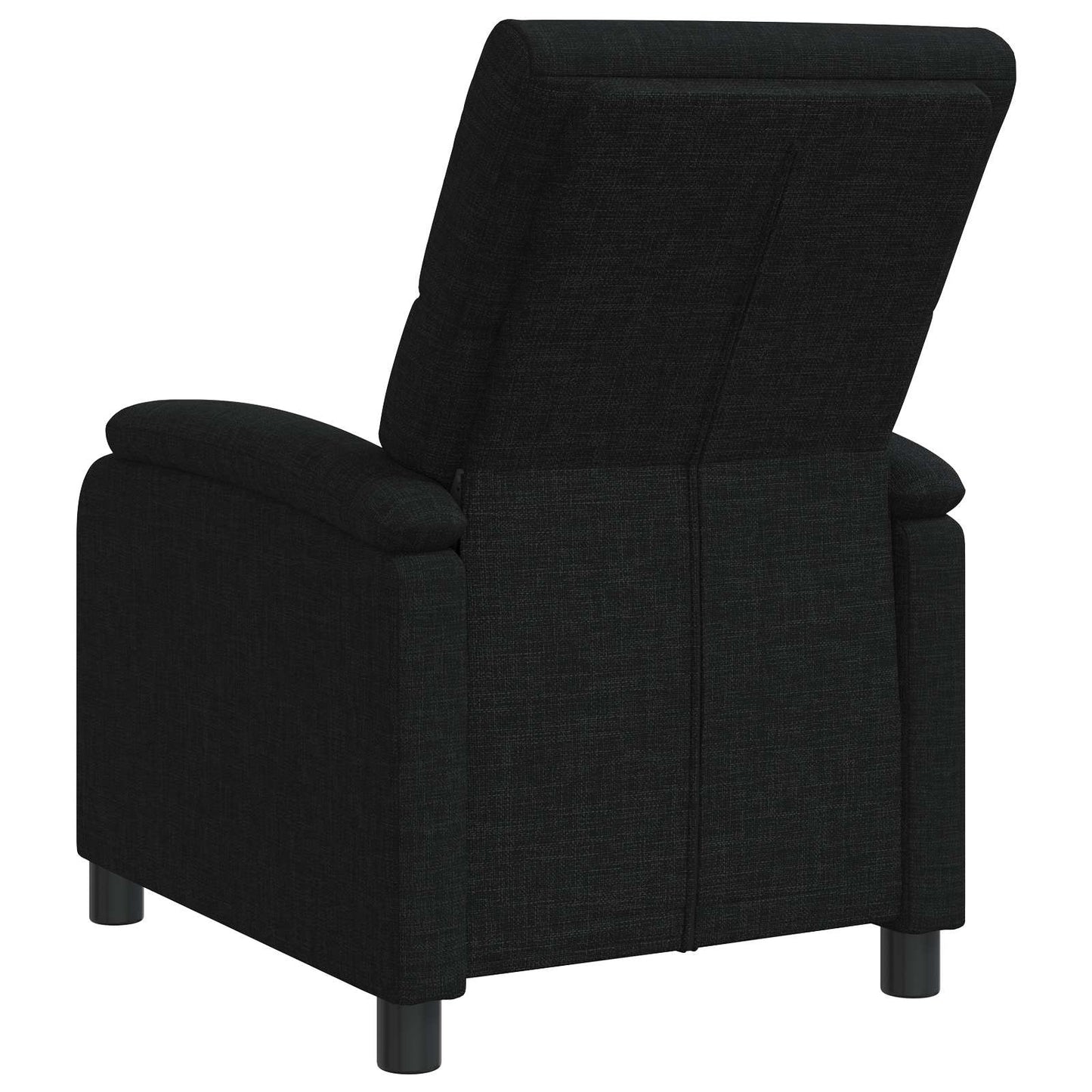 Liegesessel Schwarz Stoff