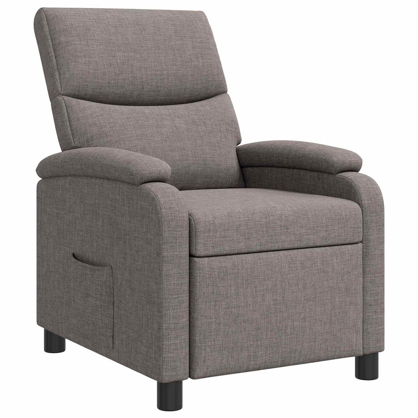 Liegesessel Taupe Stoff