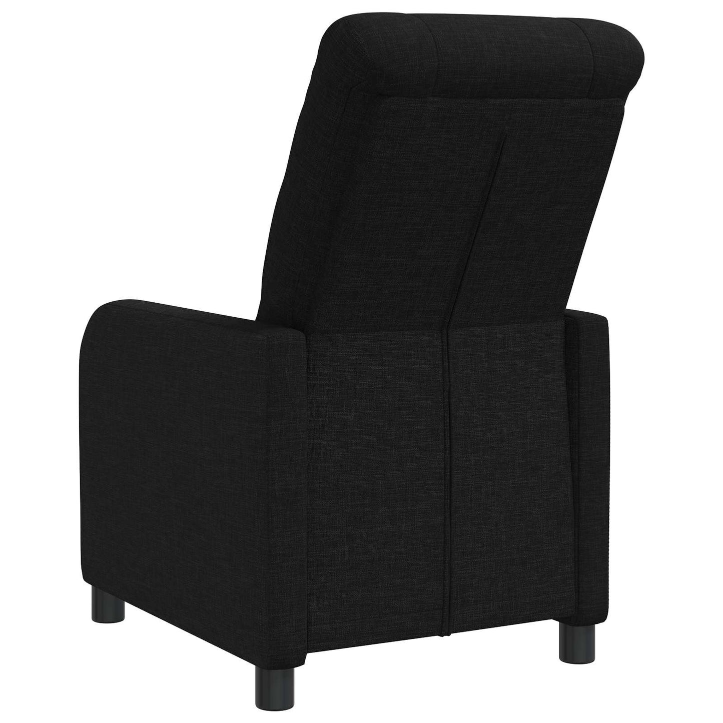 Liegesessel Schwarz Stoff
