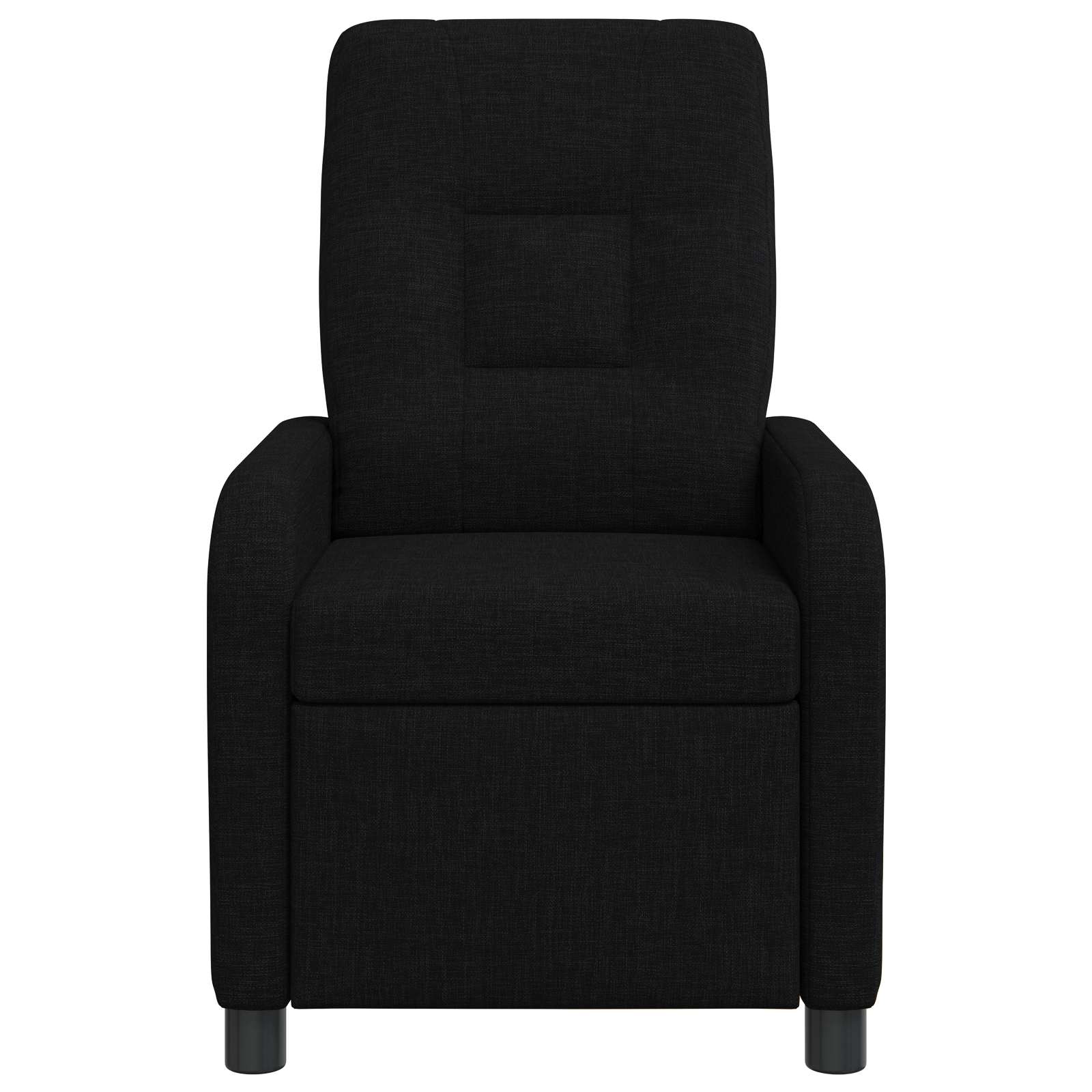 Massage Relaxsessel Schwarz Stoff